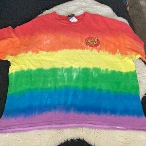 EUC SC tie dye SS tee